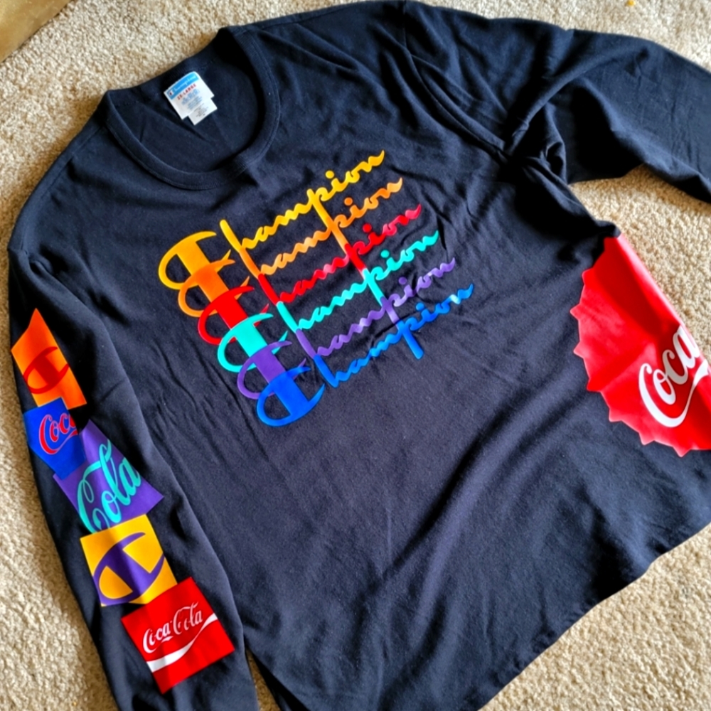 Champion thick long sleeve tee